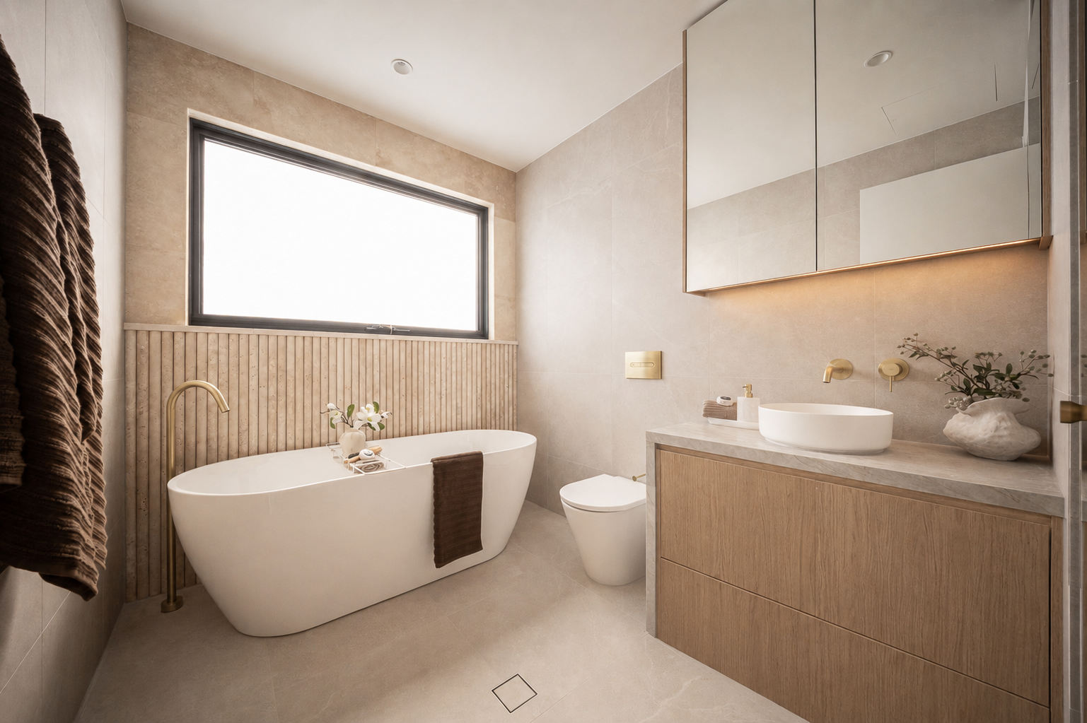 Premium ensuite bathroom